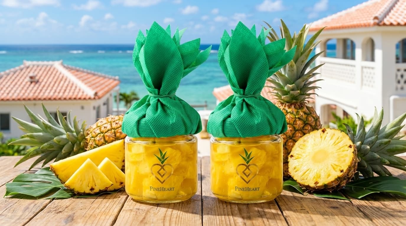 沖縄・東村のパイナップル農園