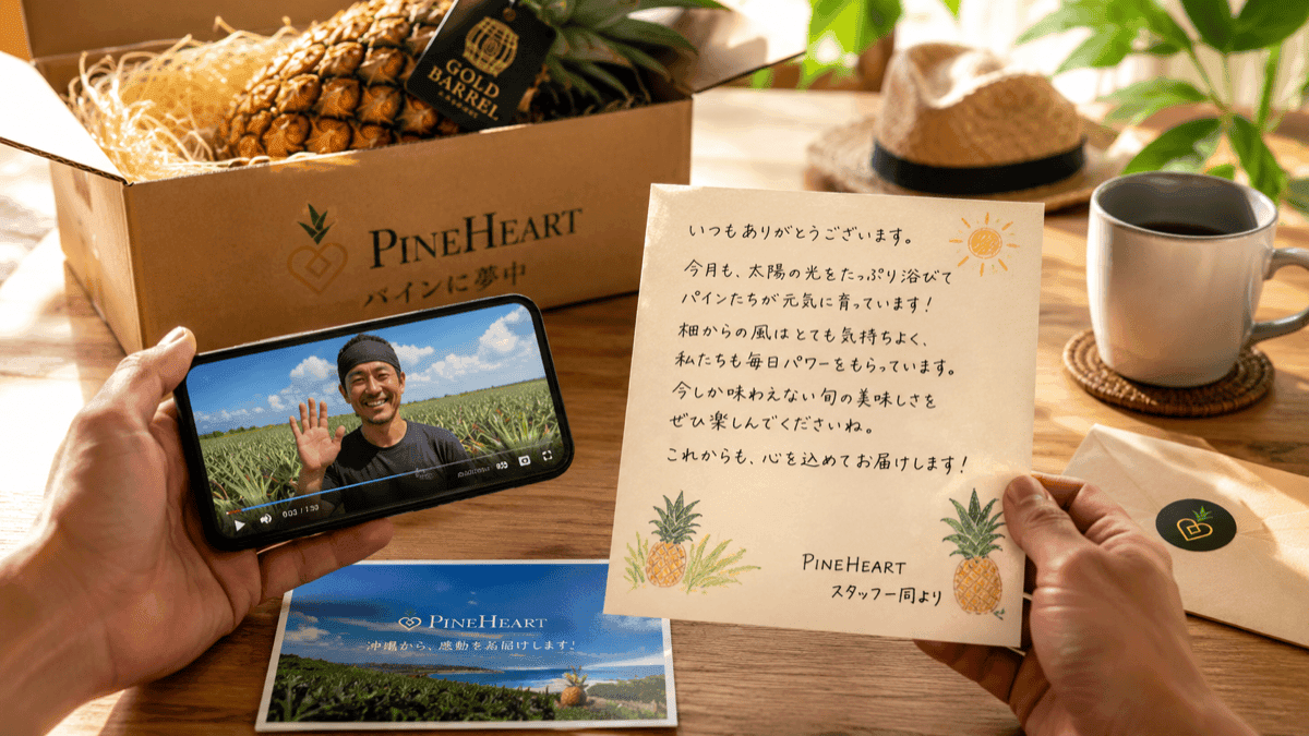 毎月畑から届くリアルなお便り