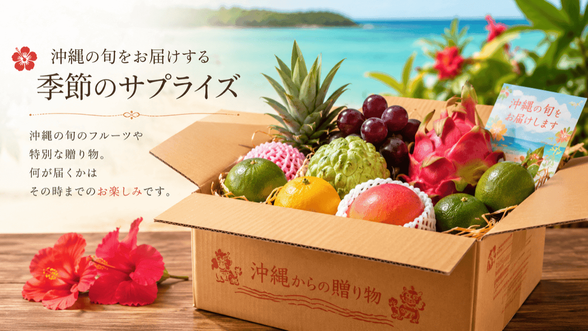 沖縄の旬をお届けする季節のサプライズ