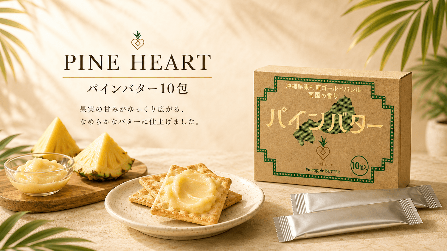 パインバター 個包装タイプが新登場!!